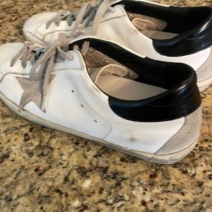 Golden Goose mens Super Star shoes , worn 2 times , size 45